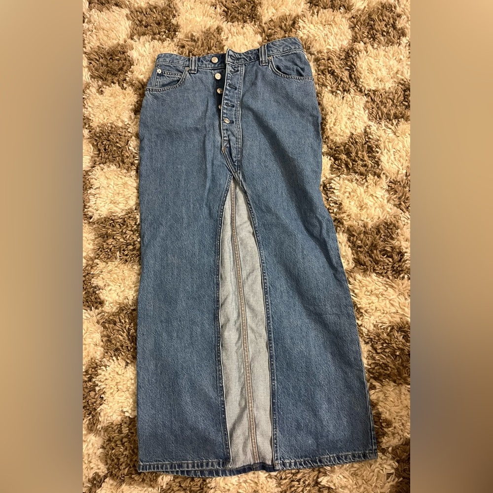 Chani Denim Maxi Skirt
